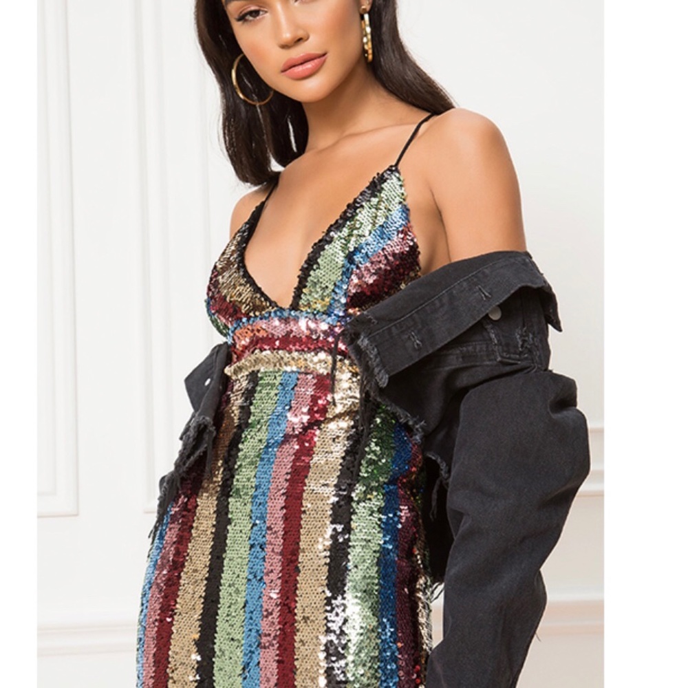 Octavia strapping back dress